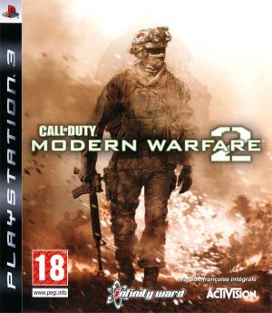 Jaquette call of duty modern warfare 2 playstation 3 ps3 cover avant g