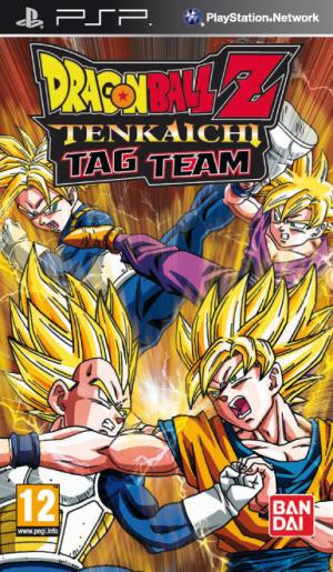 Jaquette dragon ball z tenkaichi tag team playstation portable psp cover avant g