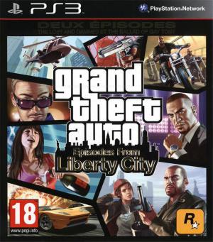 Jaquette grand theft auto episodes from liberty city playstation 3 ps3 cover avant g