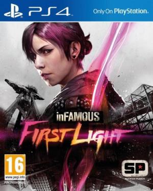 Jaquette infamous first light playstation 4 ps4 cover avant g 1409297413