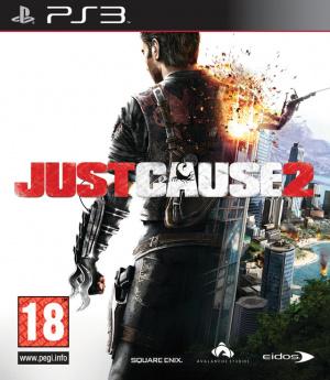 Jaquette just cause 2 playstation 3 ps3 cover avant g