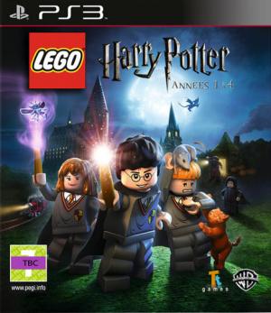 Jaquette lego harry potter annees 1 a 4 playstation 3 ps3 cover avant g