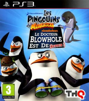 Jaquette les pingouins de madagascar le docteur blowhole est de retour playstation 3 ps3 cover avant g 1316012035