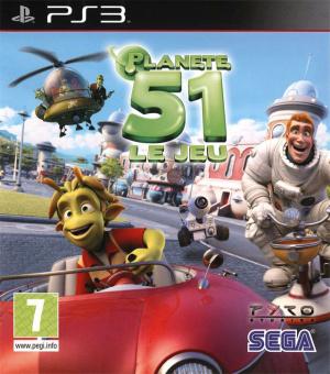 Jaquette planete 51 playstation 3 ps3 cover avant g