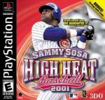 Jaquette sammy sosa high heat baseball 2001 playstation ps1 cover avant g