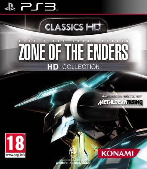 Jaquette zone of the enders hd collection playstation 3 ps3 cover avant g 1354265211