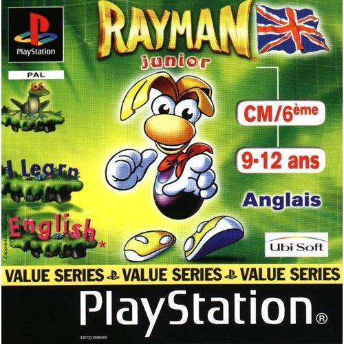 Rayman junior anglais ps1 box front fr