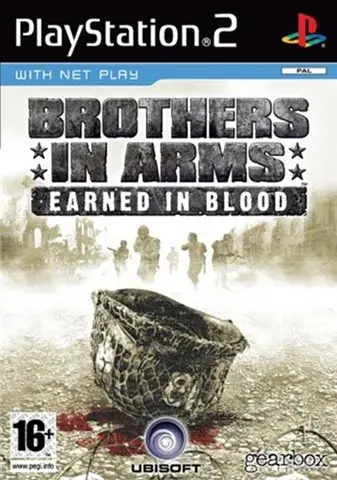 Brothers in arms earned in blood used playstation 2 game
