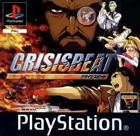 Jaquette crisisbeat playstation ps1 cover avant g