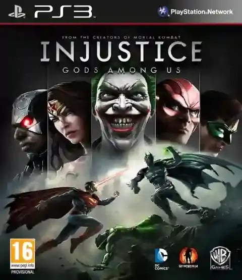 Jaquette injustice les dieux sont parmi nous playstation 3 ps3 cover avant g 1349895175