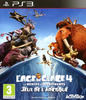 Jaquette l age de glace 4 la derive des continents jeux de l arctique playstation 3 ps3 cover avant g 1342015186