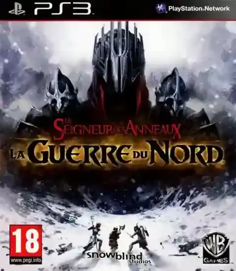 Jaquette le seigneur des anneaux la guerre du nord playstation 3 ps3 cover avant g 1320658499