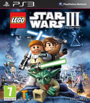Jaquette lego star wars iii the clone wars playstation 3 ps3 cover avant g 1294133218