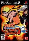 Jaquette naruto shippuden ultimate ninja 4 playstation 2 ps2 cover avant g