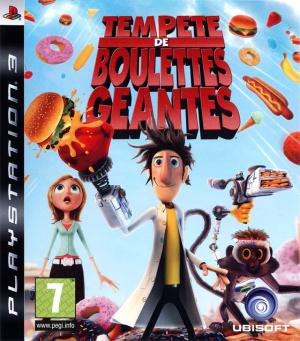 Jaquette tempete de boulettes geantes playstation 3 ps3 cover avant g