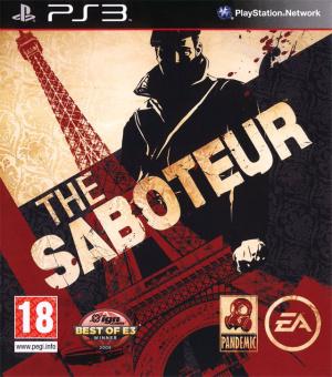 Jaquette the saboteur playstation 3 ps3 cover avant g