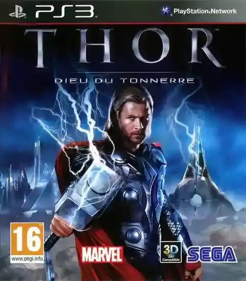 Jaquette thor dieu du tonnerre playstation 3 ps3 cover avant g 1303918771